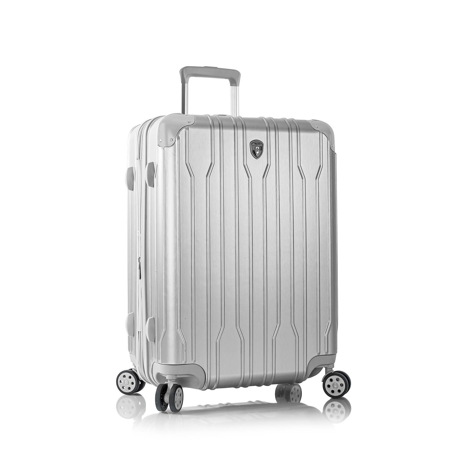 Heys Xtrak 26 Inch Luggage, Main, color, Silver