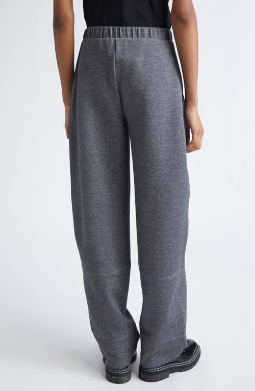 Mm By Max Mara Bill Jersey Pants In Gray