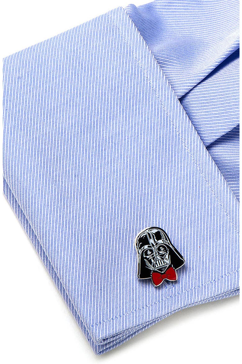 Star Wars™ - Dapper Darth Vader Cuff Links, Alternate, color, BLACK