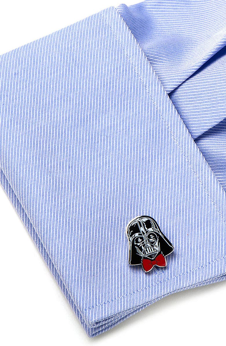 Cufflinks, Inc. Star Wars<sup>™</sup> - Dapper Darth Vader Cuff Links, Alternate, color, Black