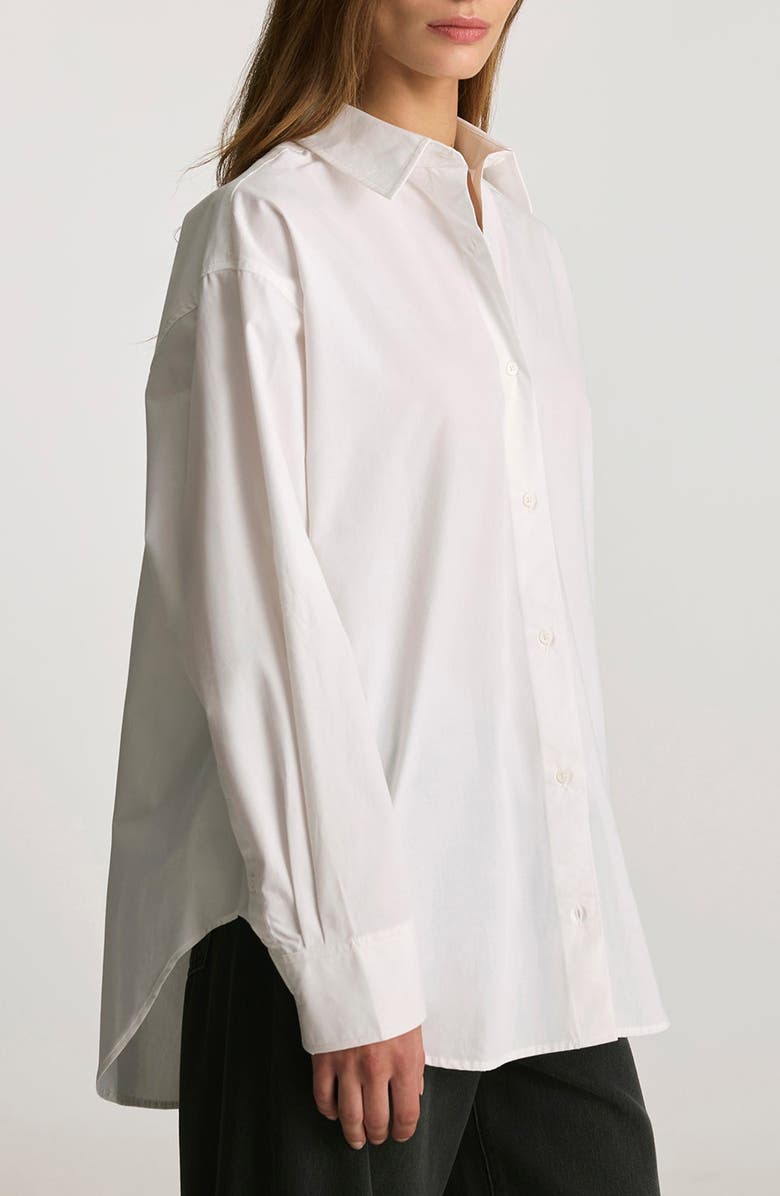 Mavi Jeans Relaxed Fit Cotton Button-Up Shirt, Alternate, color,