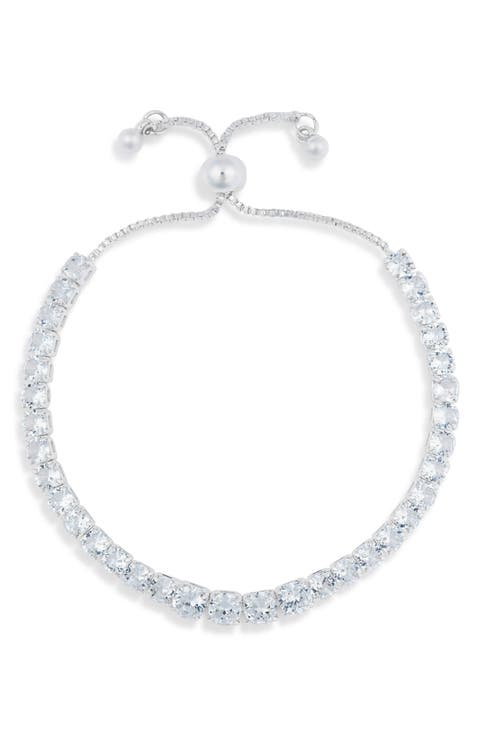 Cubic Zirconia Tennis Bracelet