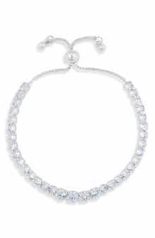 NORDSTROM RACK Cubic Zirconia Tennis Bracelet
