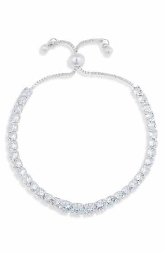 NORDSTROM RACK Cubic Zirconia Tennis Bracelet