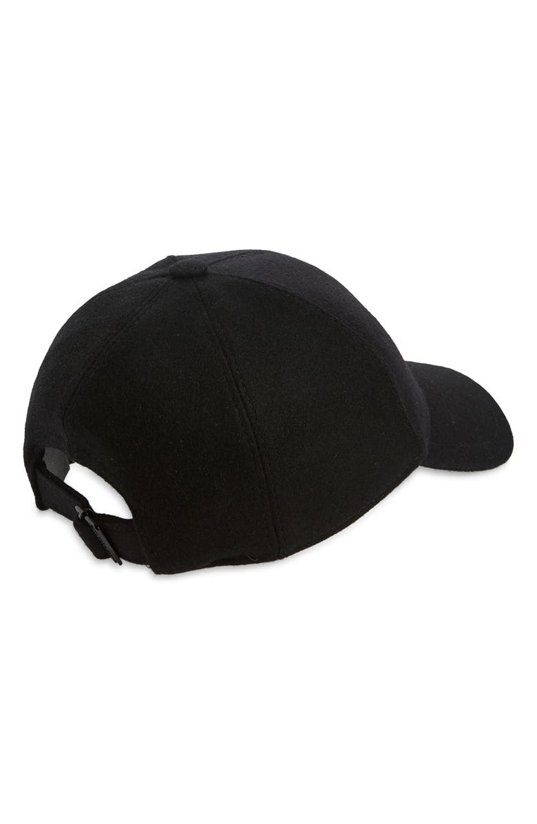Saint Laurent Wool Blend Baseball Cap, Alternate, color, 