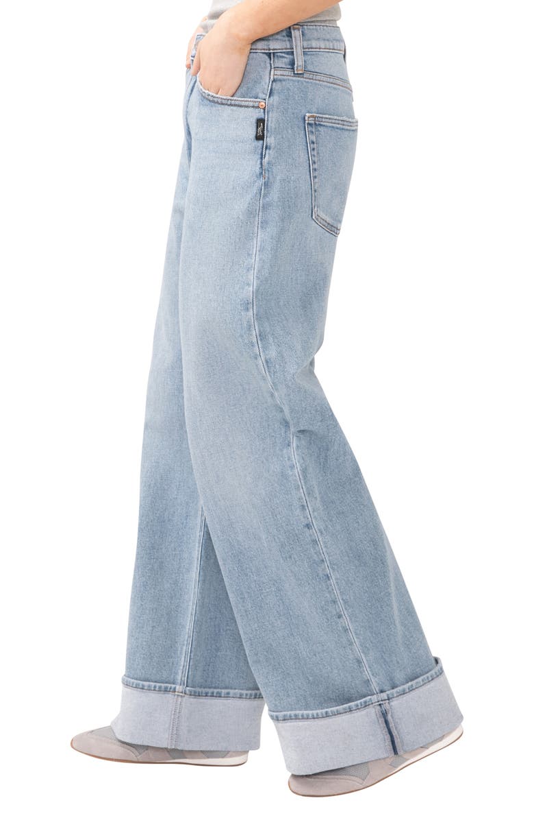 Silver Jeans Co. Highly Desirable High Waist Wide Leg Jeans, Alternate, color, Harmony