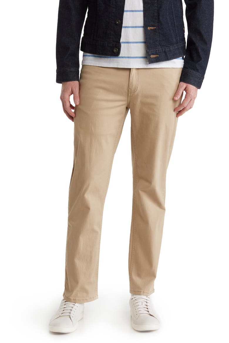 Stretch 5 Pocket Pants - 30" Inseam, Main, color, KHAKI