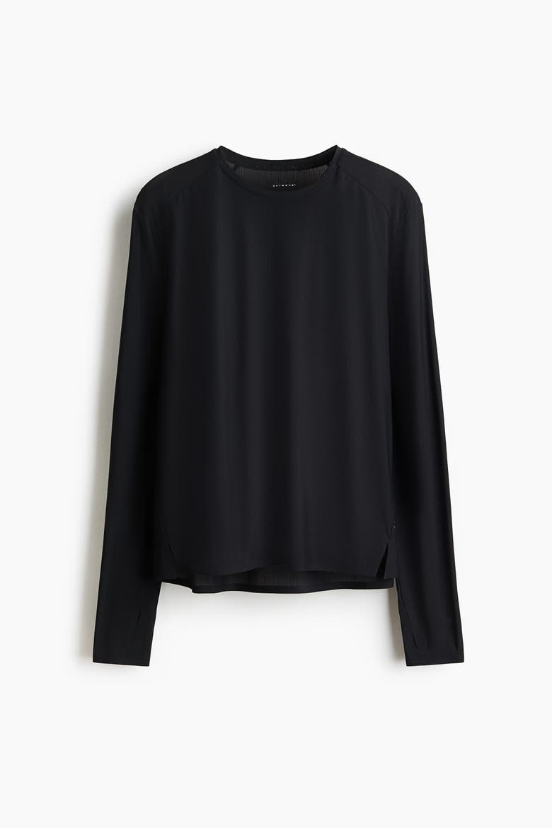 Sports Top With Drymove, Alternate, color, Black