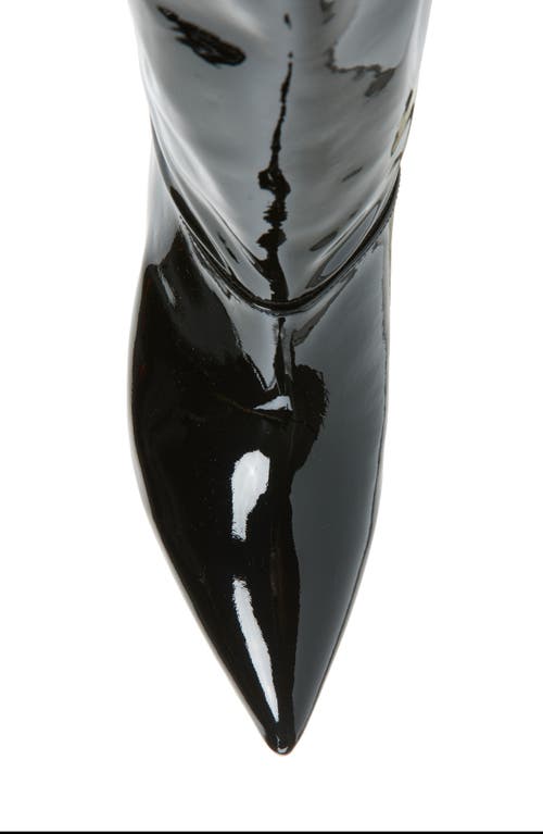 Allsaints Orlana Patent Boot In Black