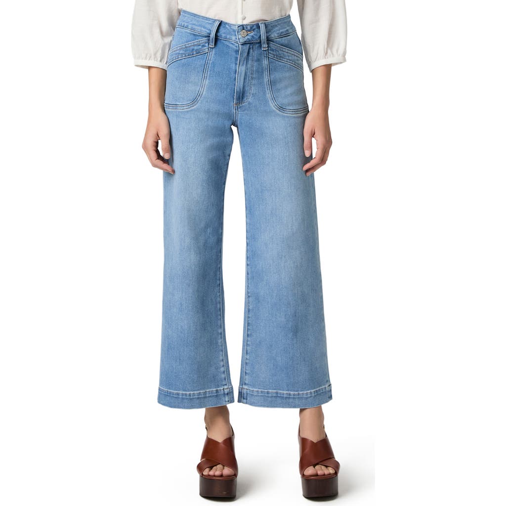 PAIGE PAIGE ANESSA HIGH WAIST ANKLE WIDE LEG JEANS