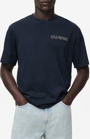 MANGO Cotton Graphic T-Shirt