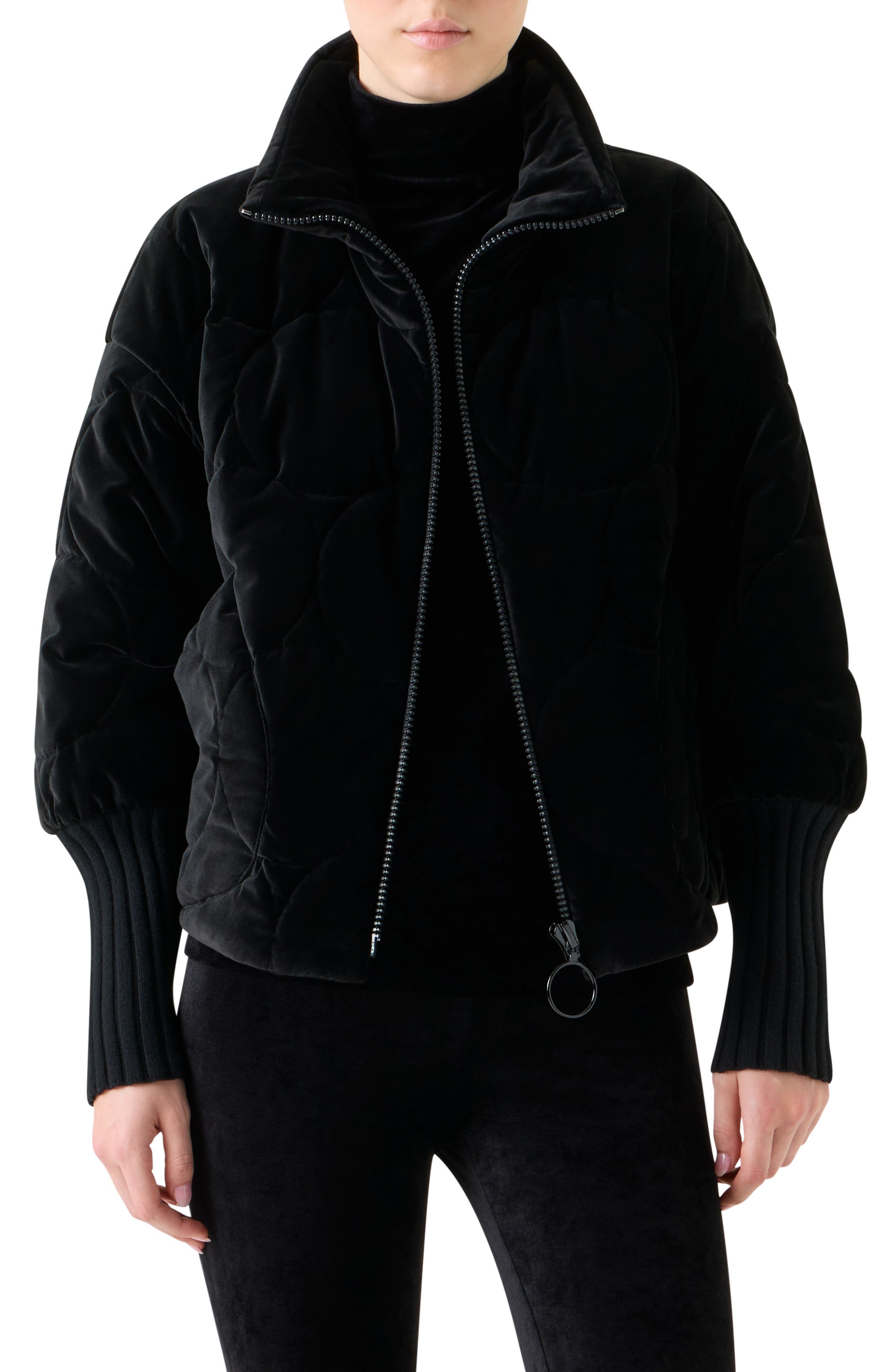 Quilted Velvet Jacket
