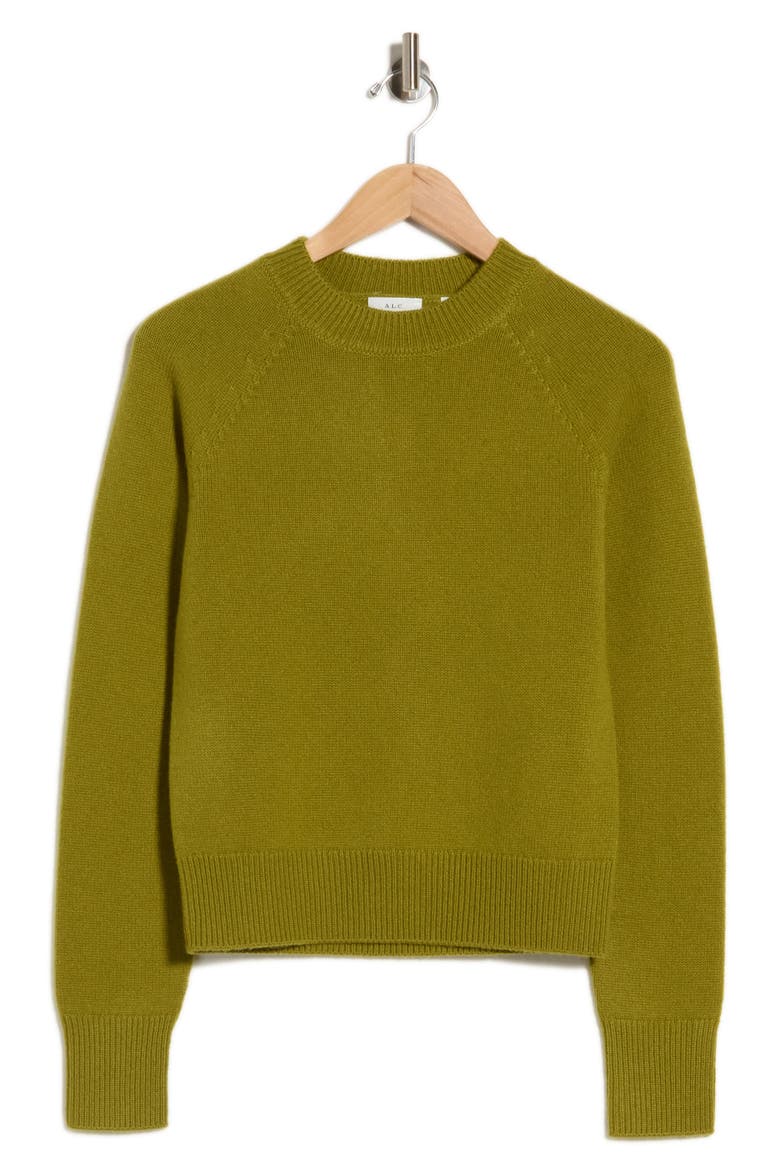 Ashtyn Cashmere Sweater, Main, color, MOSS