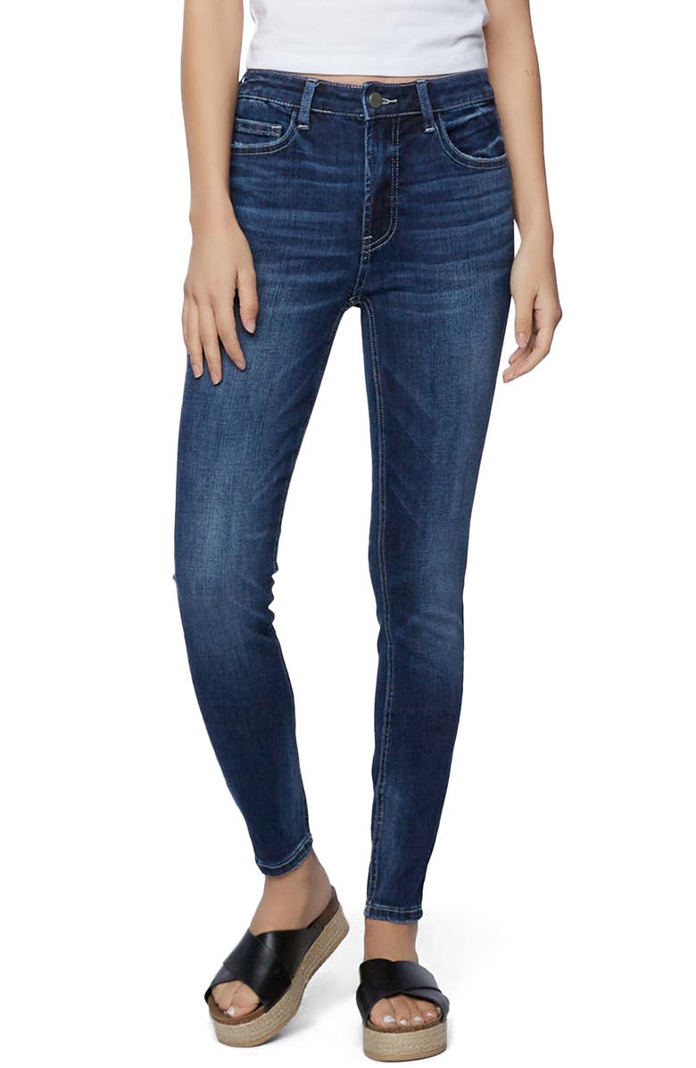 HINT OF BLU High Waist Skinny Leg Jeans, Main, color, 