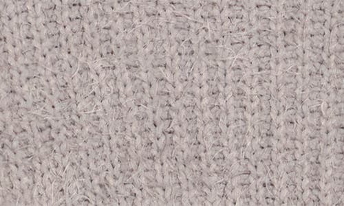 Industry Republic Clothing Mock Neck Eyelash Knit Sweater In Gray
