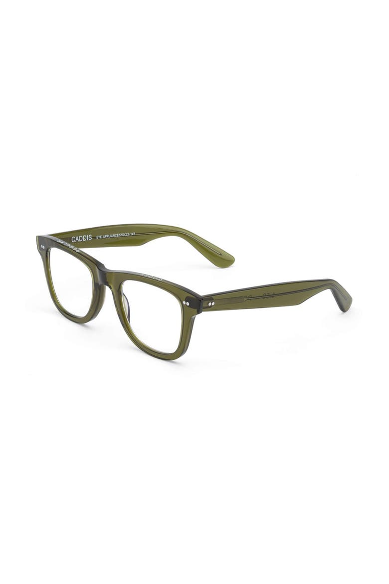 Porgy Backstage | Reading Glasses, Alternate, color, Heritage Green