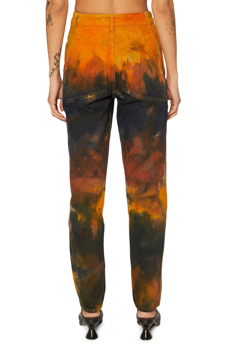 Eckhaus Latta EL Straight Leg Jeans, Alternate, color,