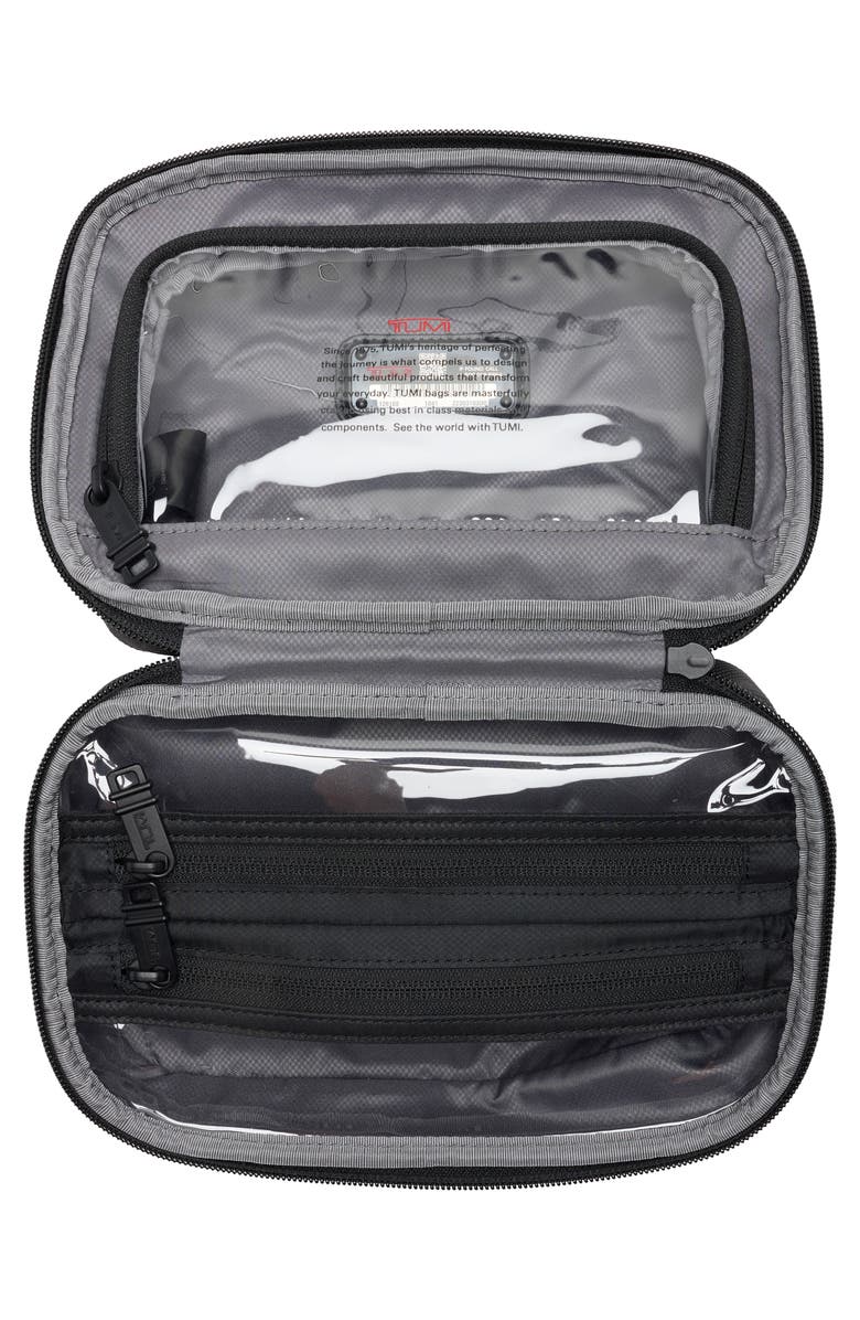 TUMI Split Travel Kit, Alternate, color, Black