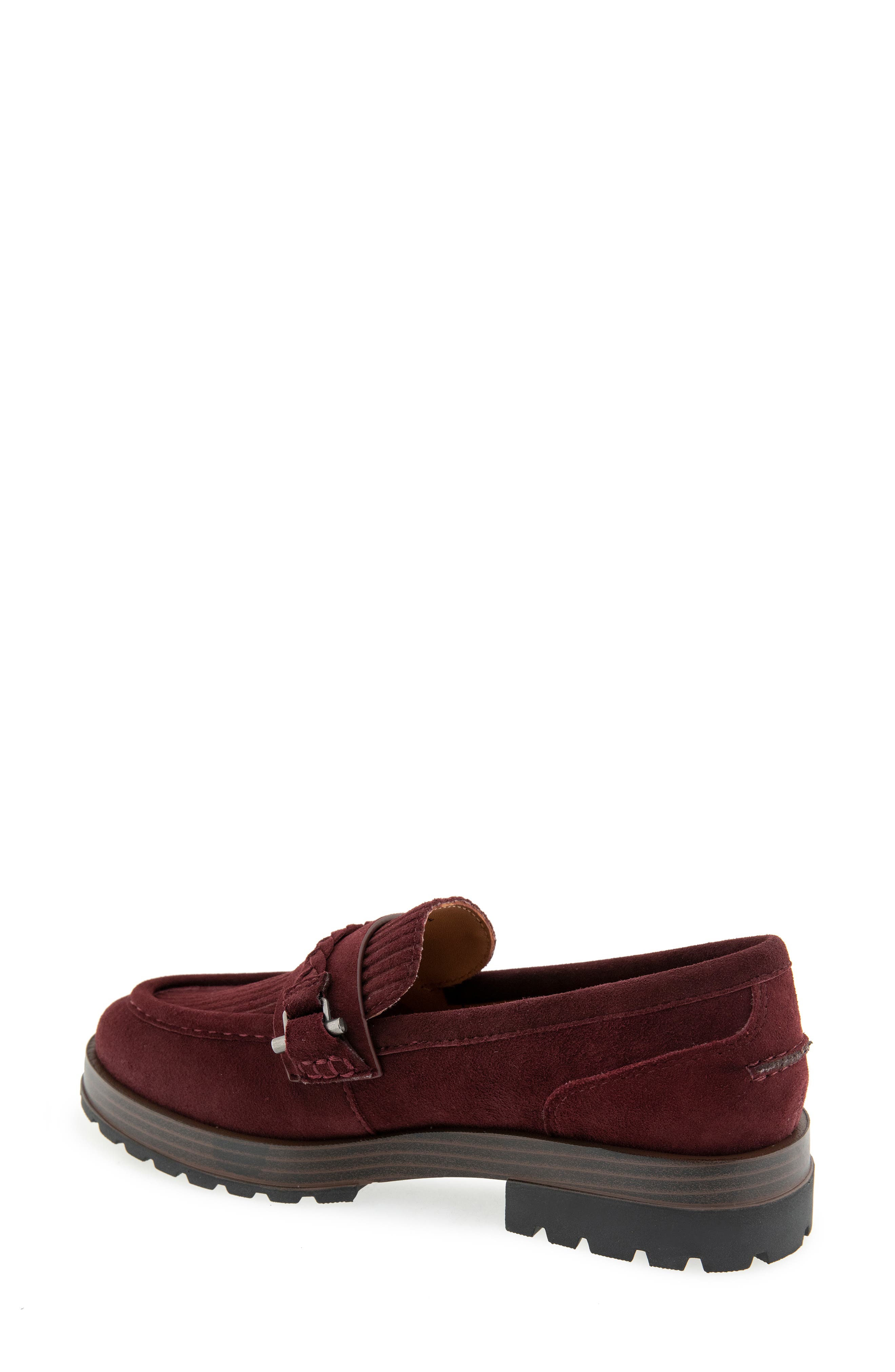 Polly Bit Loafer, Alternate, color, ANDORRA RIBB SUEDE