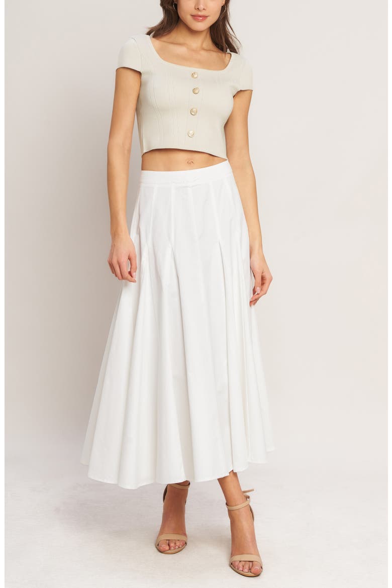 Square Neck Knit Crop Top, Alternate, color, OFF WHITE