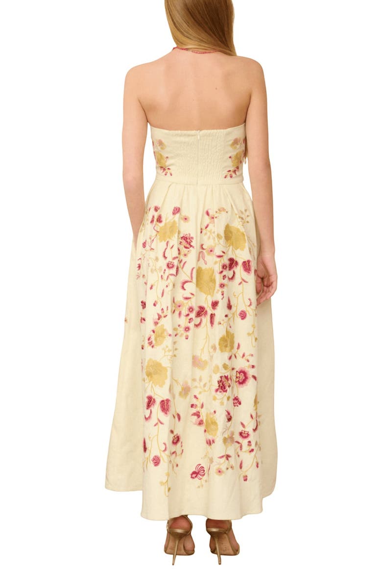 Leticia Brodery Dress, Alternate, color, Light Green