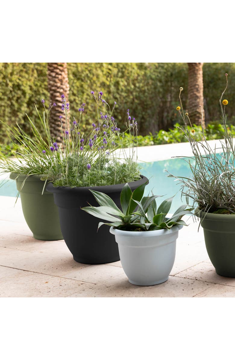 Bloem 20" Ariana Pot Planter, Black, Alternate, color, 