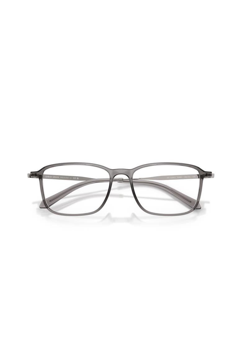 53mm Rectangle optical glasses, Alternate, color, Grey