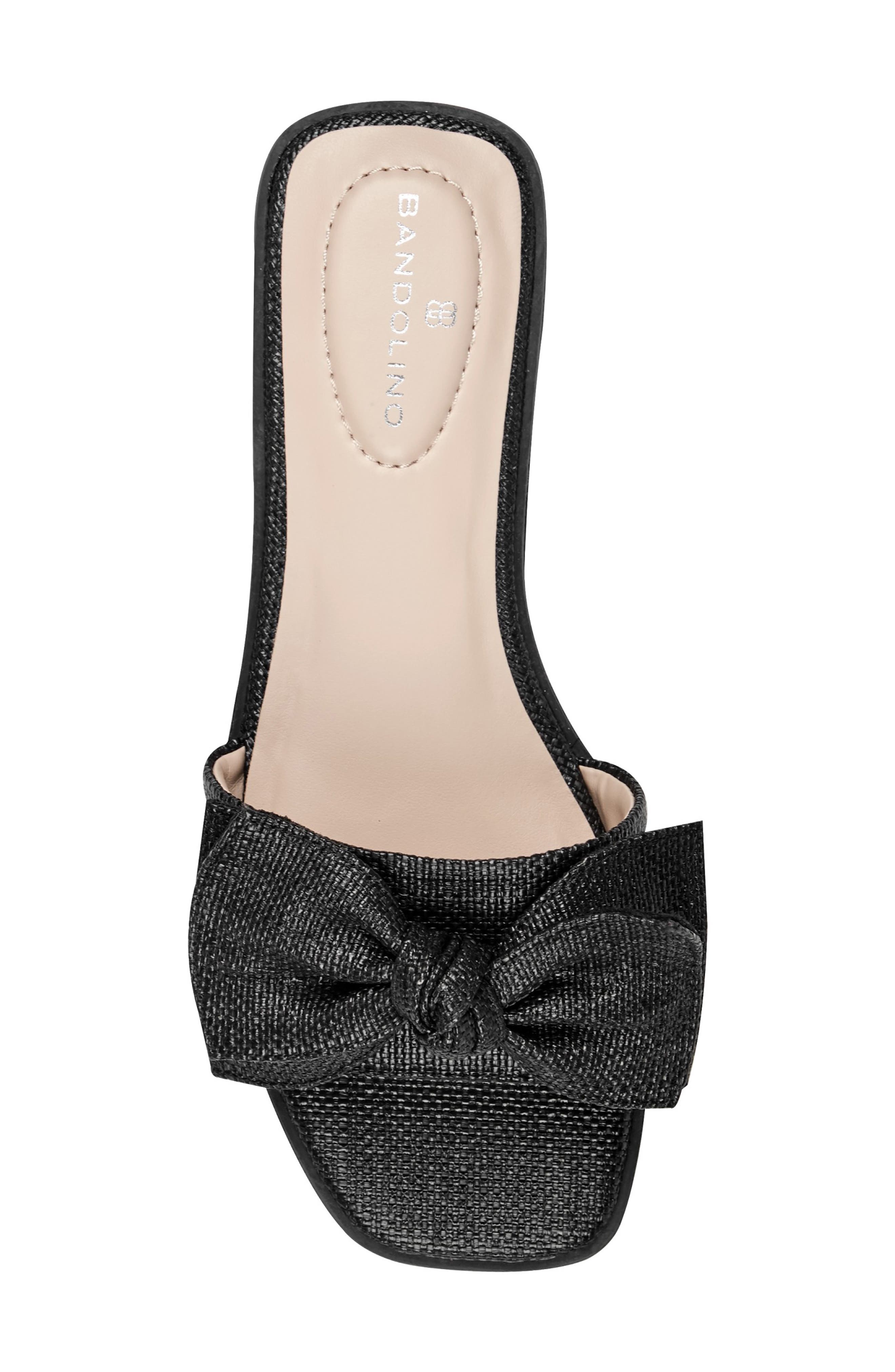 Bandolino Violeta Slide Sandal, Alternate, color, Black
