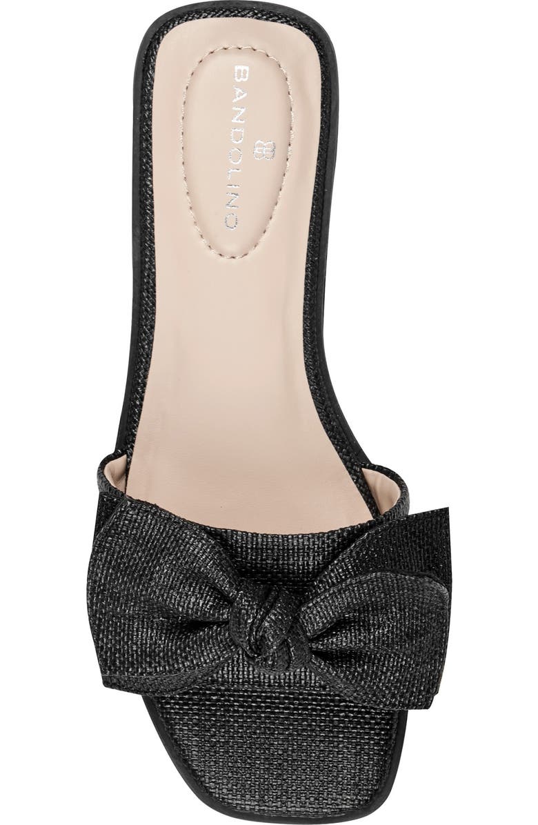 Bandolino Violeta Slide Sandal, Alternate, color, Black