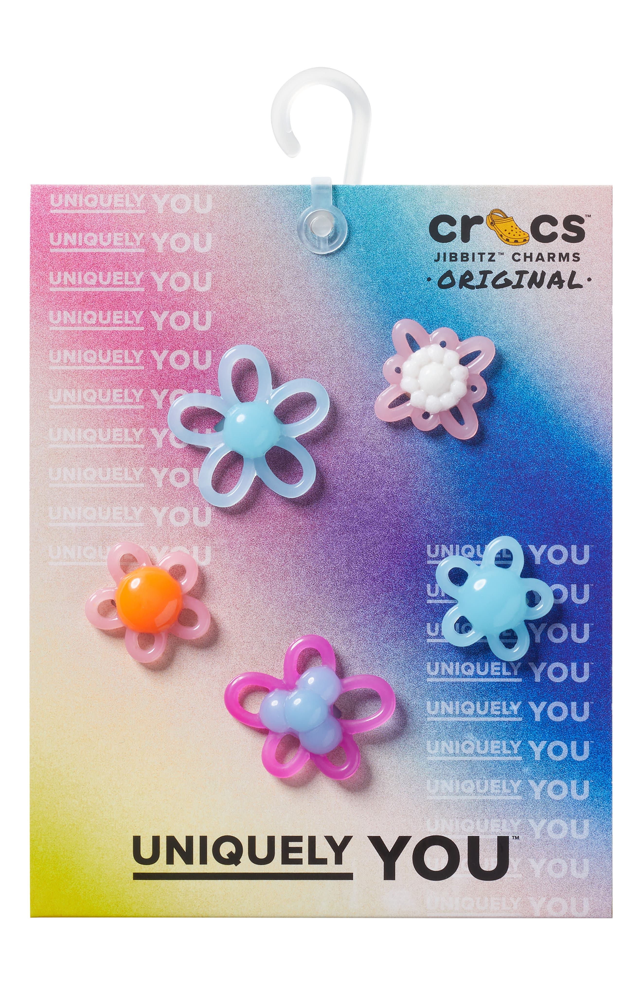 Kids' Assorted 5-Pack Vibrant Blossom CROCS Shoe Charms