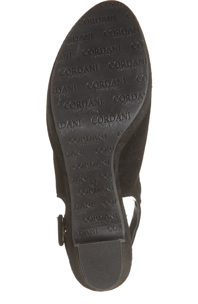 Cordani Tessa Block Heel Clog, Alternate, color, Crosta Nero