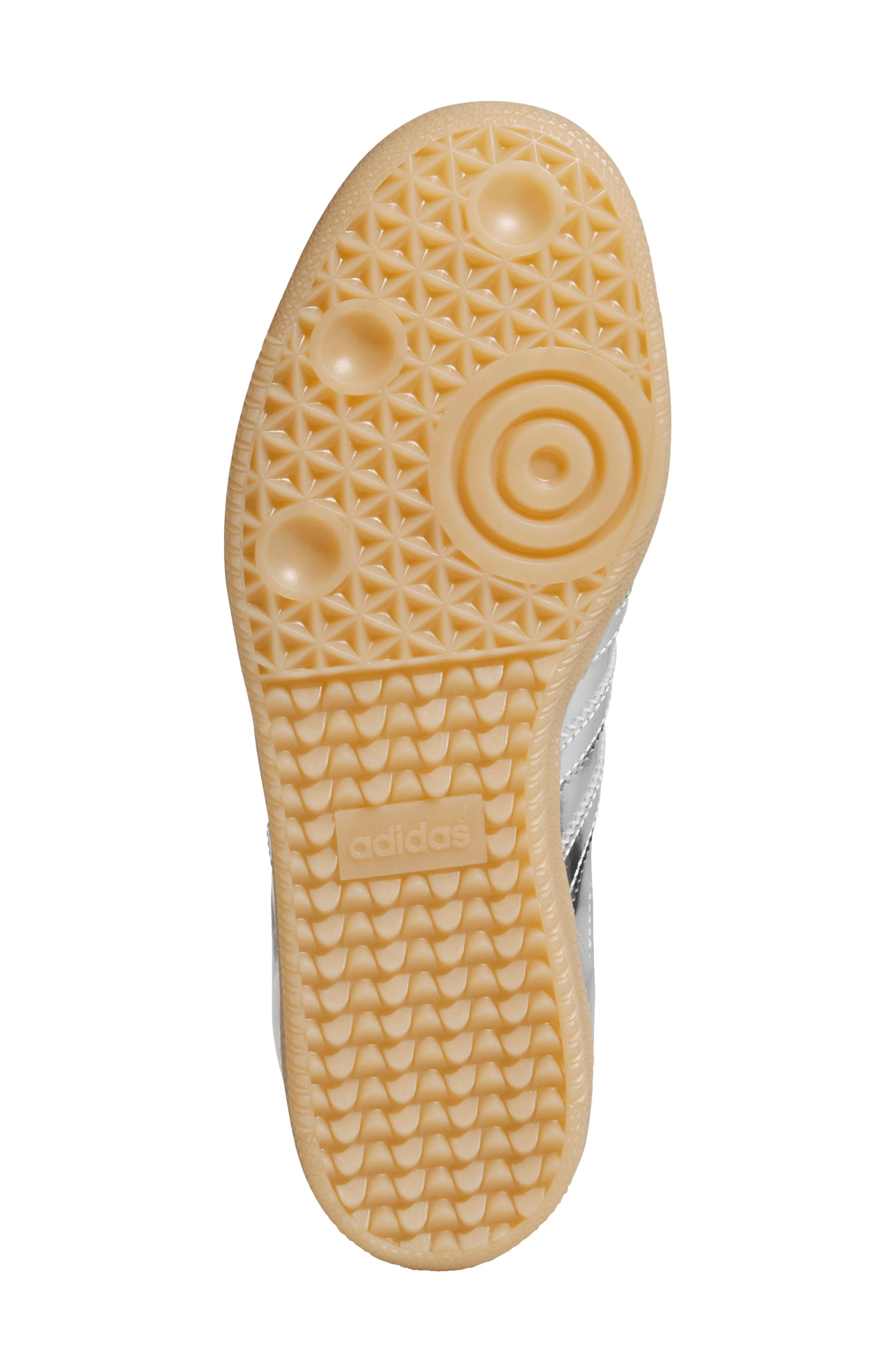 Samba OG Sneaker, Alternate, color, SILVER MET./SILVER MET./GUM5