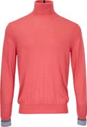 Lords of Harlech Ronald Merino Wool Turtleneck Sweater