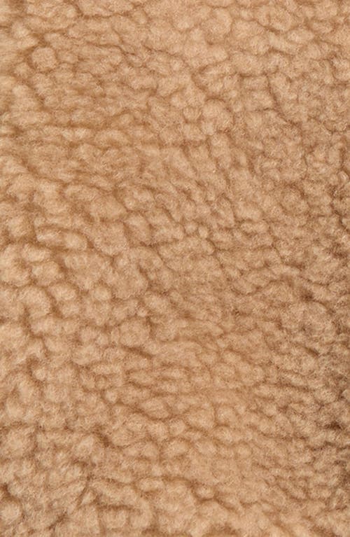 Moncler Teddy Hooded Fleece Jacket & Leggings Set In Nude