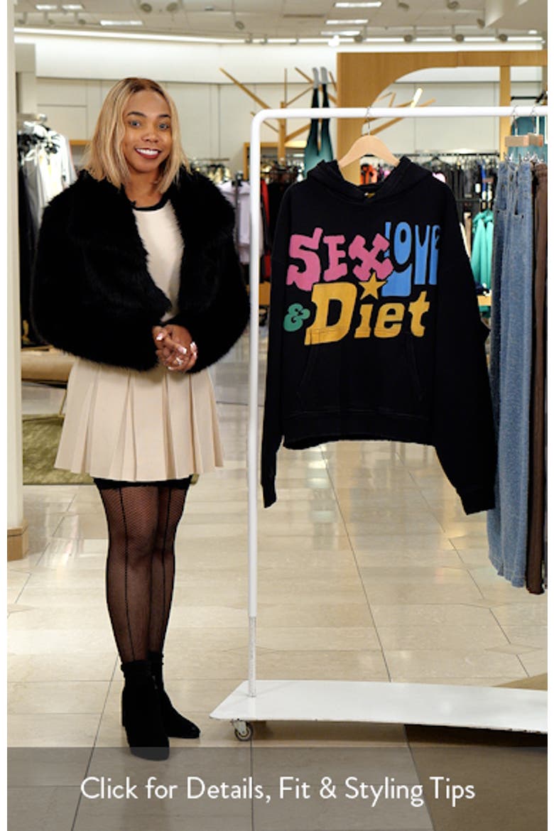 その他 SALSATION TOPS hoodie Sex, Love & Diet Oversize Distressed Cotton Hoodie (Men) | Nordstrom