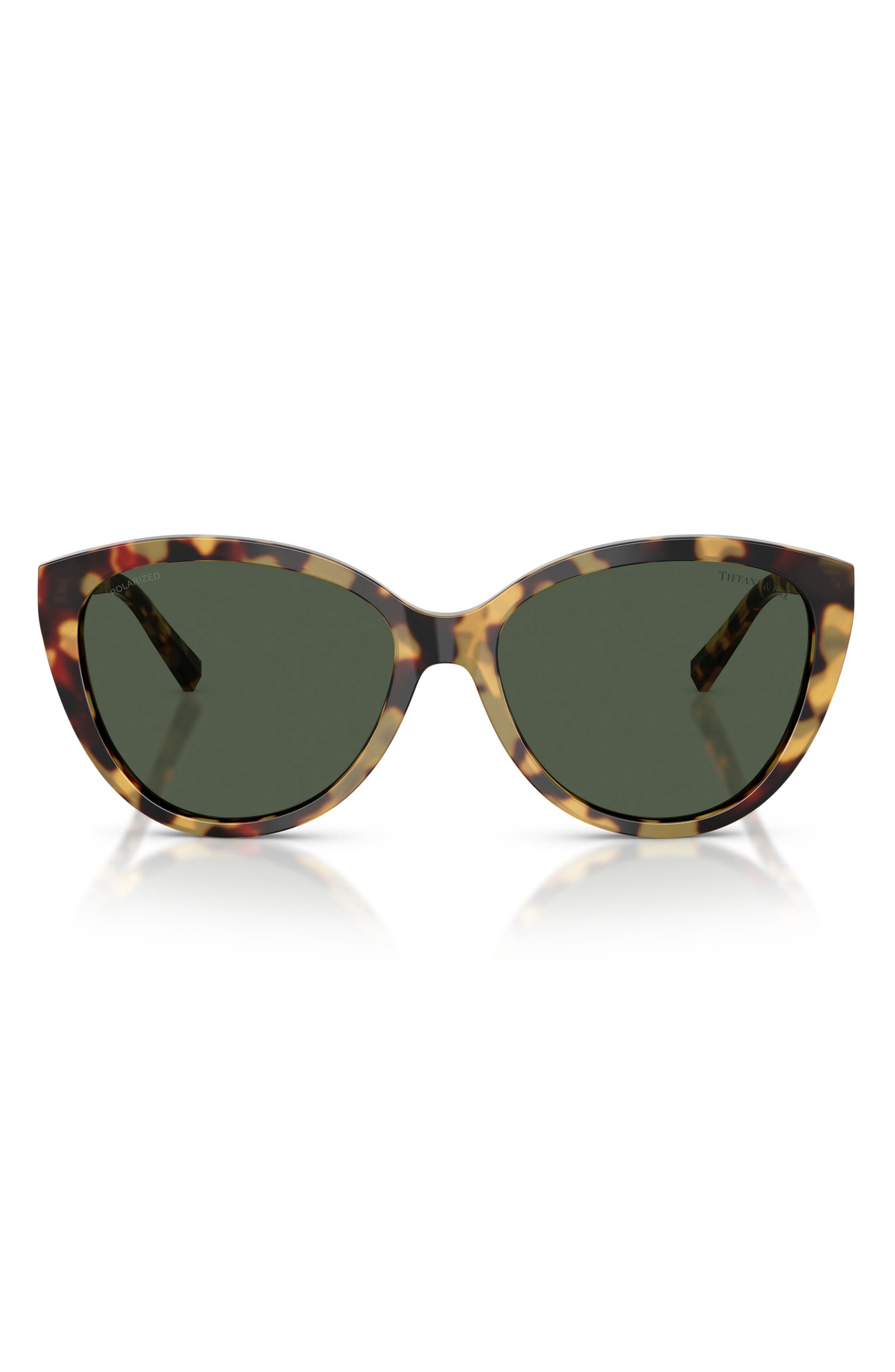 selected BLONDE HAVANA / POLAR GREEN