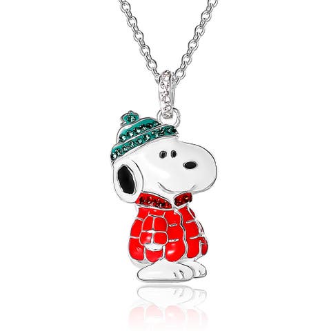 Snoopy Puffer Jacket Pendant