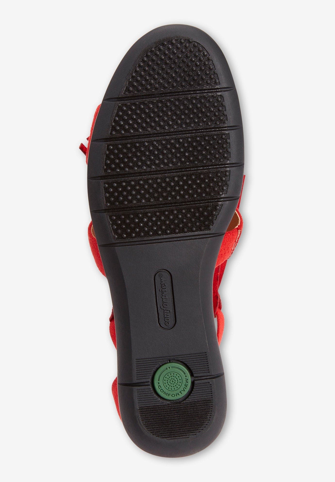 The Carmella Sandal, Alternate, color, RED