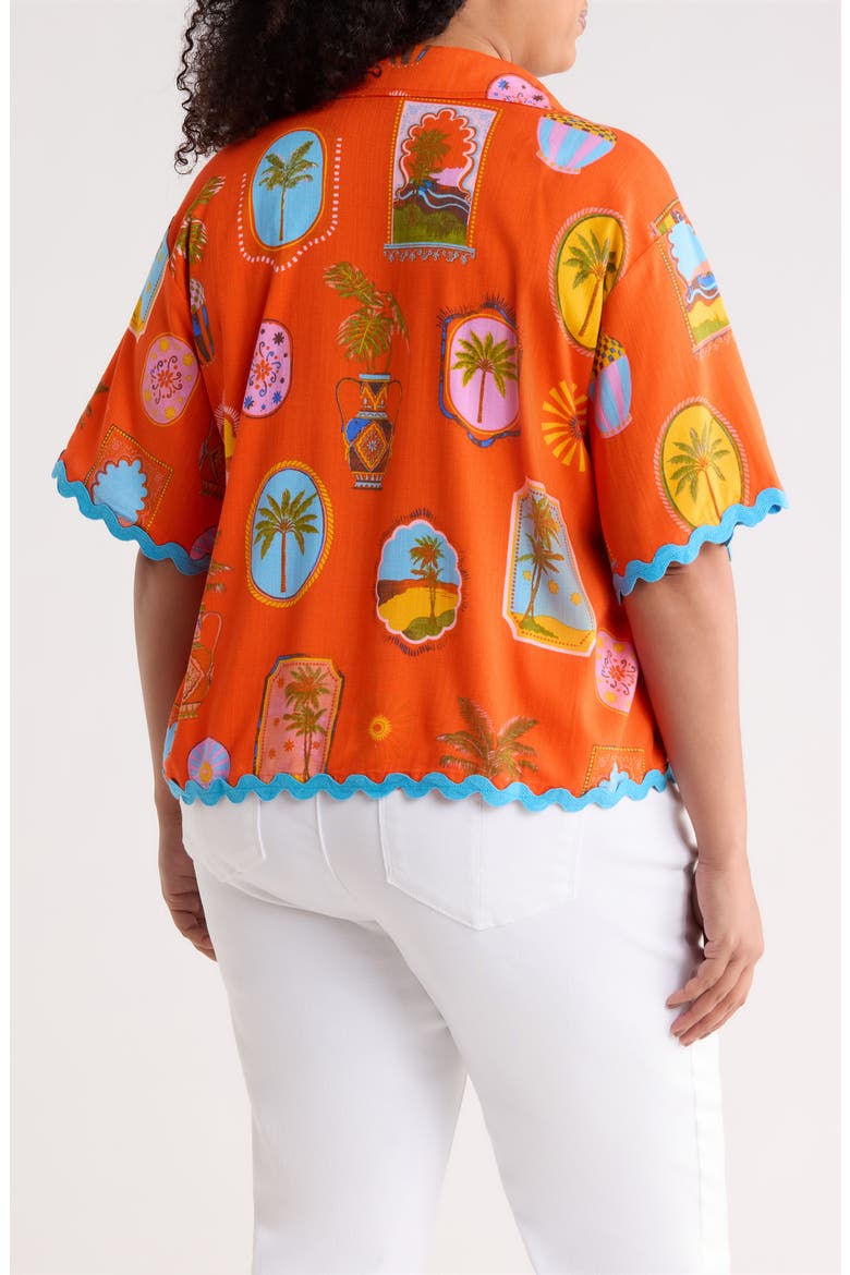 Maury Postcard Shirt, Alternate, color, RED-PINK-MULTI