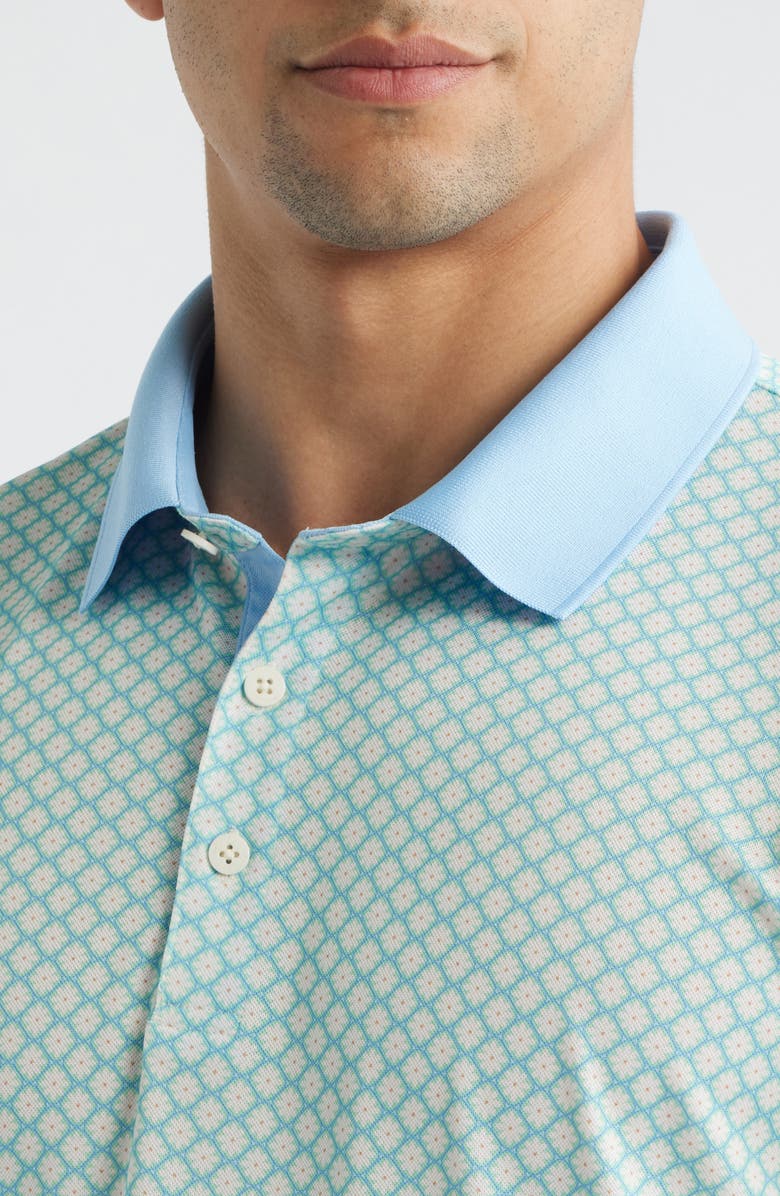 Swannies Cadence Performance Golf Polo, Alternate, color, Mint