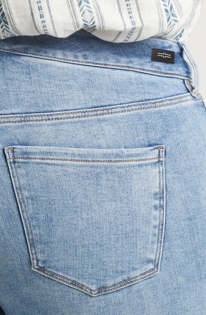 Liverpool Los Angeles Charlie Cuffed Mid Rise Crop Slim Jeans, Alternate, color,