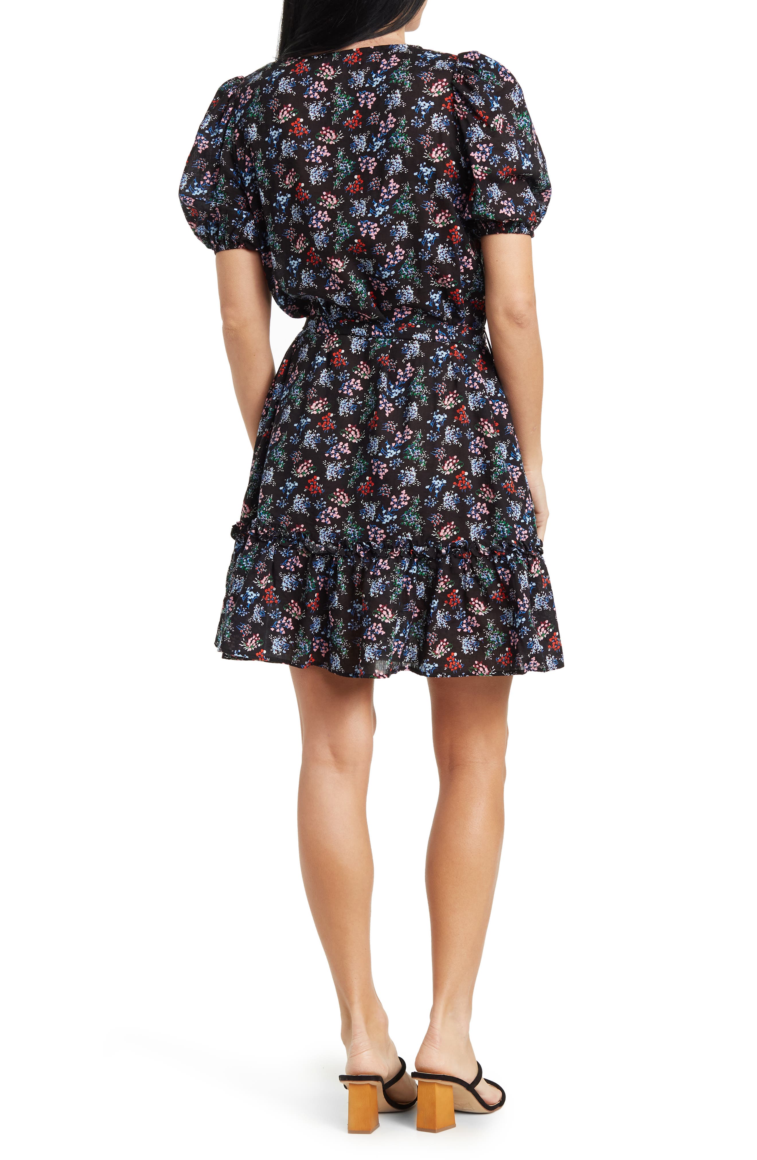 FRNCH Alae Floral Fit & Flare Dress (Women) | Nordstromrack