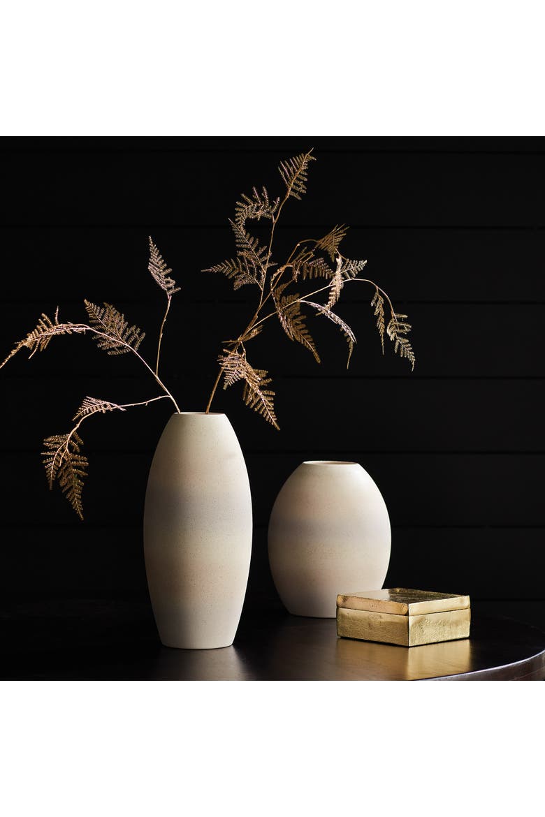Gilded Gold Plastic Fern Stems 36" Set of 4, Alternate, color, Gold