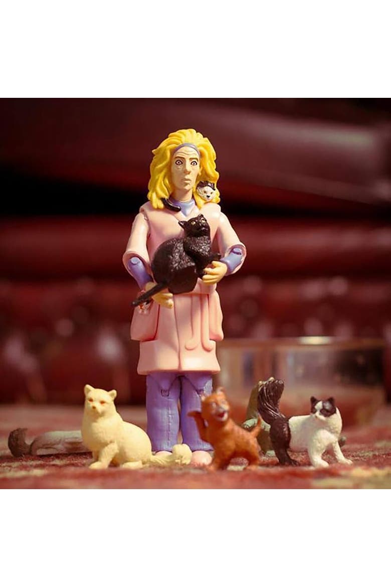 Cat Lady Action Figure, Alternate, color, Multicolored