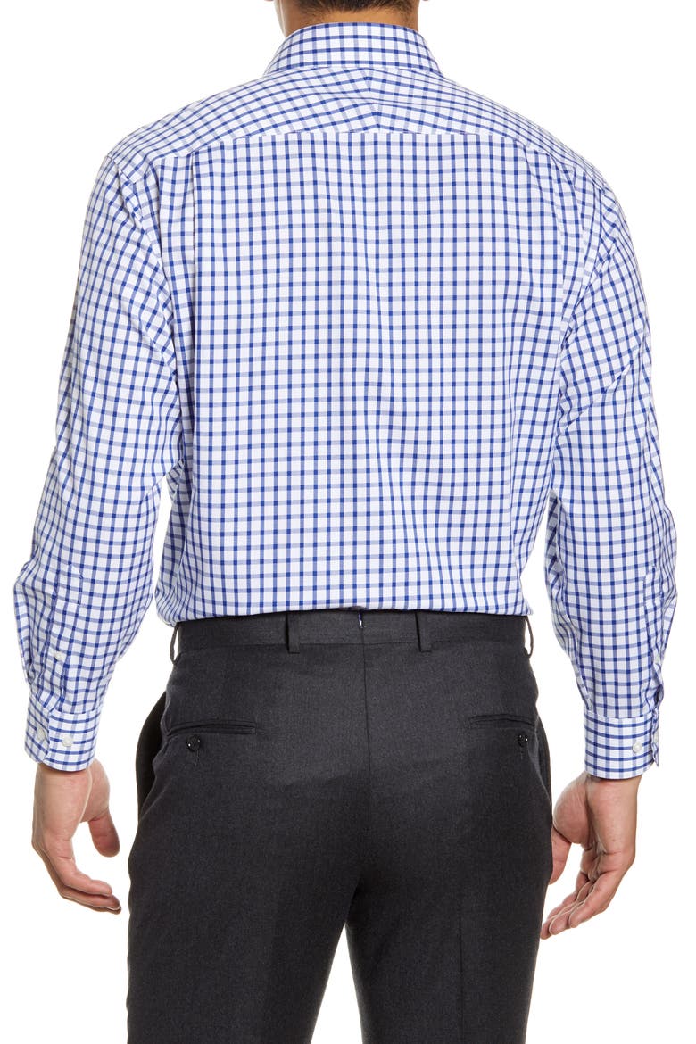 Smartcare™ Classic Fit Check Dress Shirt, Alternate, color, BLUE MAZARINE