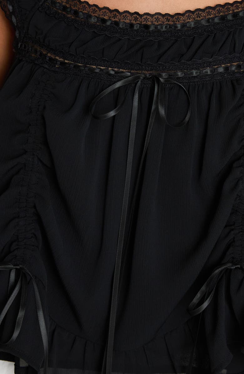 Princess Polly Eluisa Tank, Alternate, color, Black