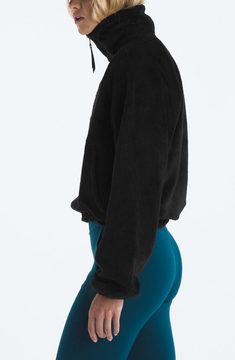 The North Face Osito Lux High Pile Fleece Jacket, Alternate, color, Tnf Black