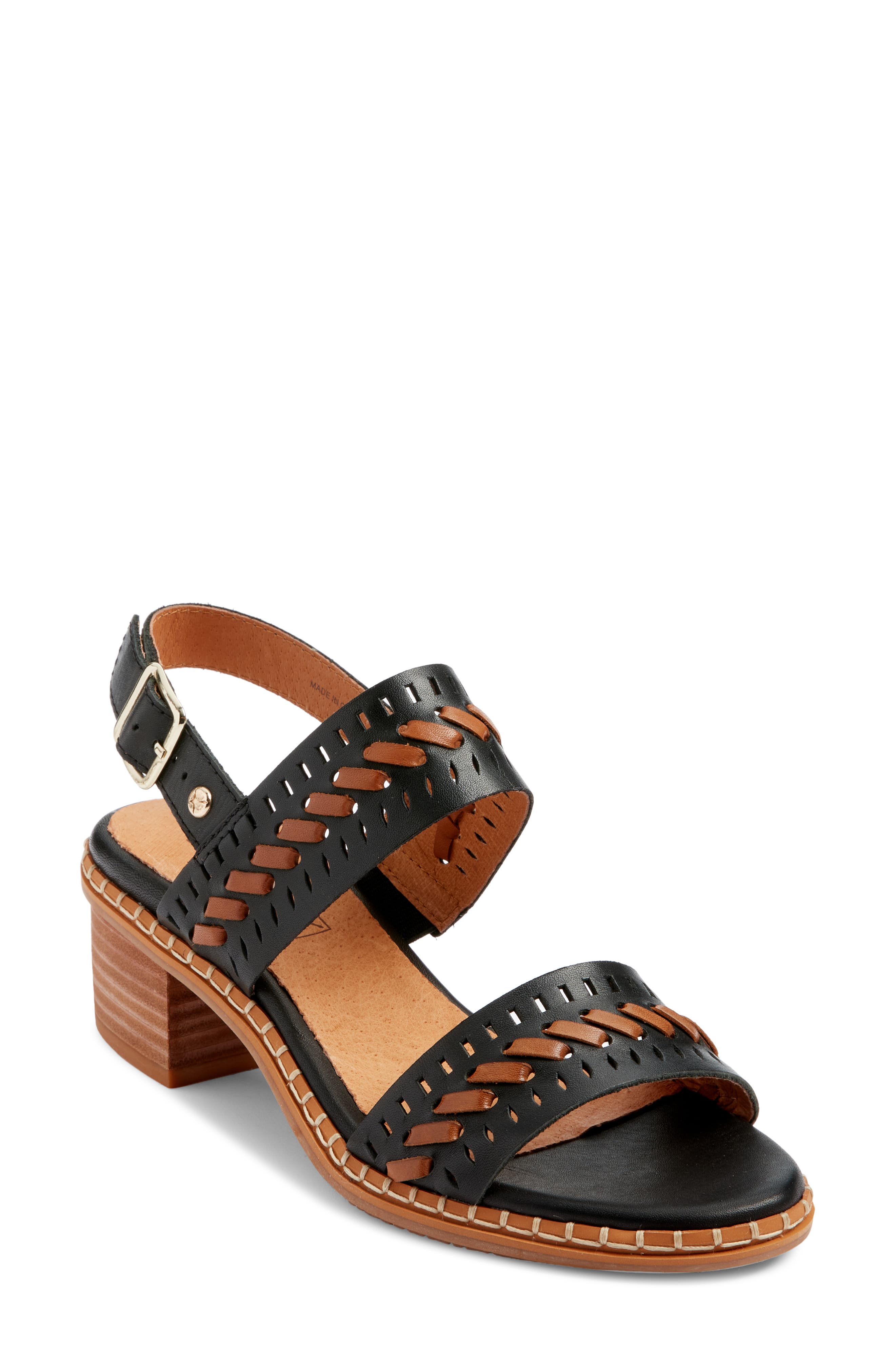 PIKOLINOS Blanes Slingback Sandal, Main, color, Black