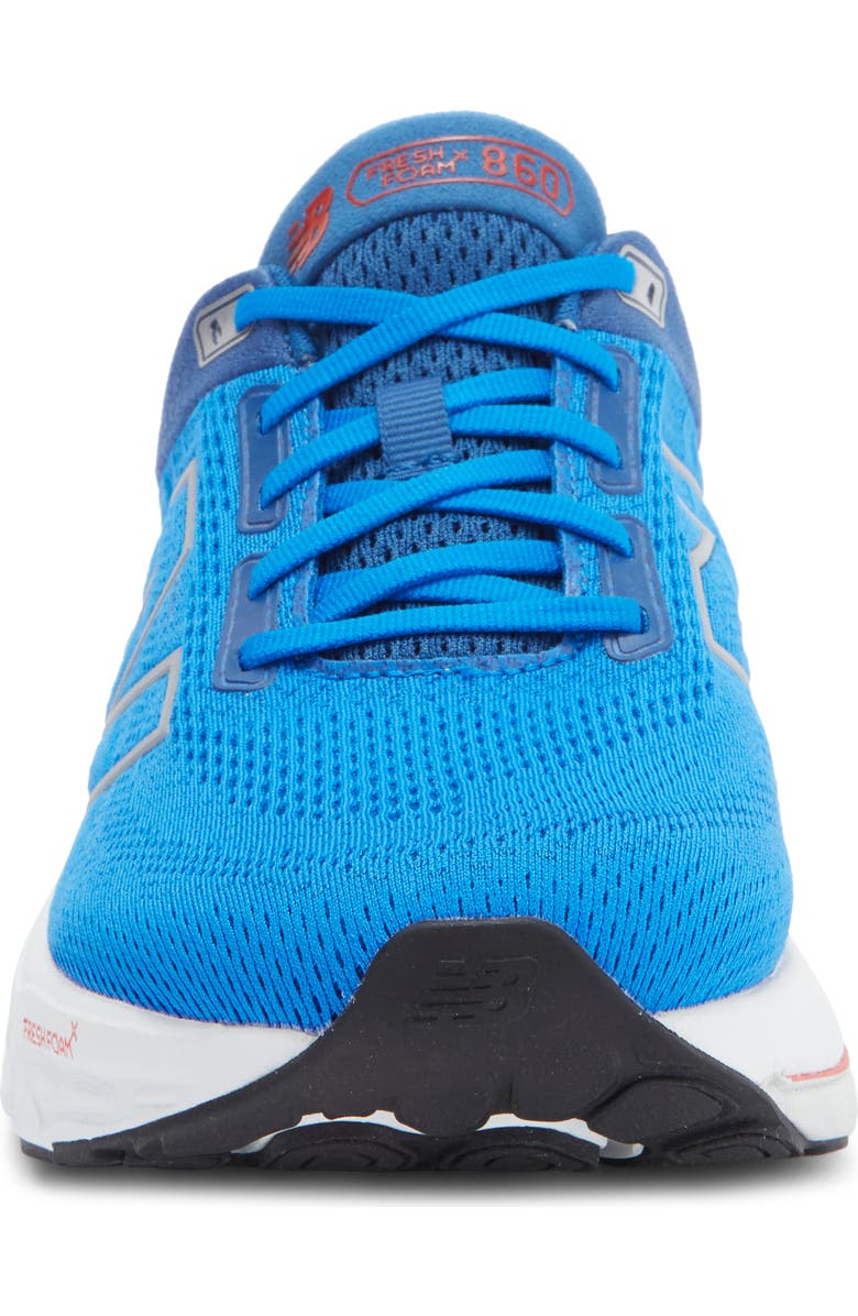 New Balance 860 Running Shoe, Alternate, color, Blue Oasis/ White