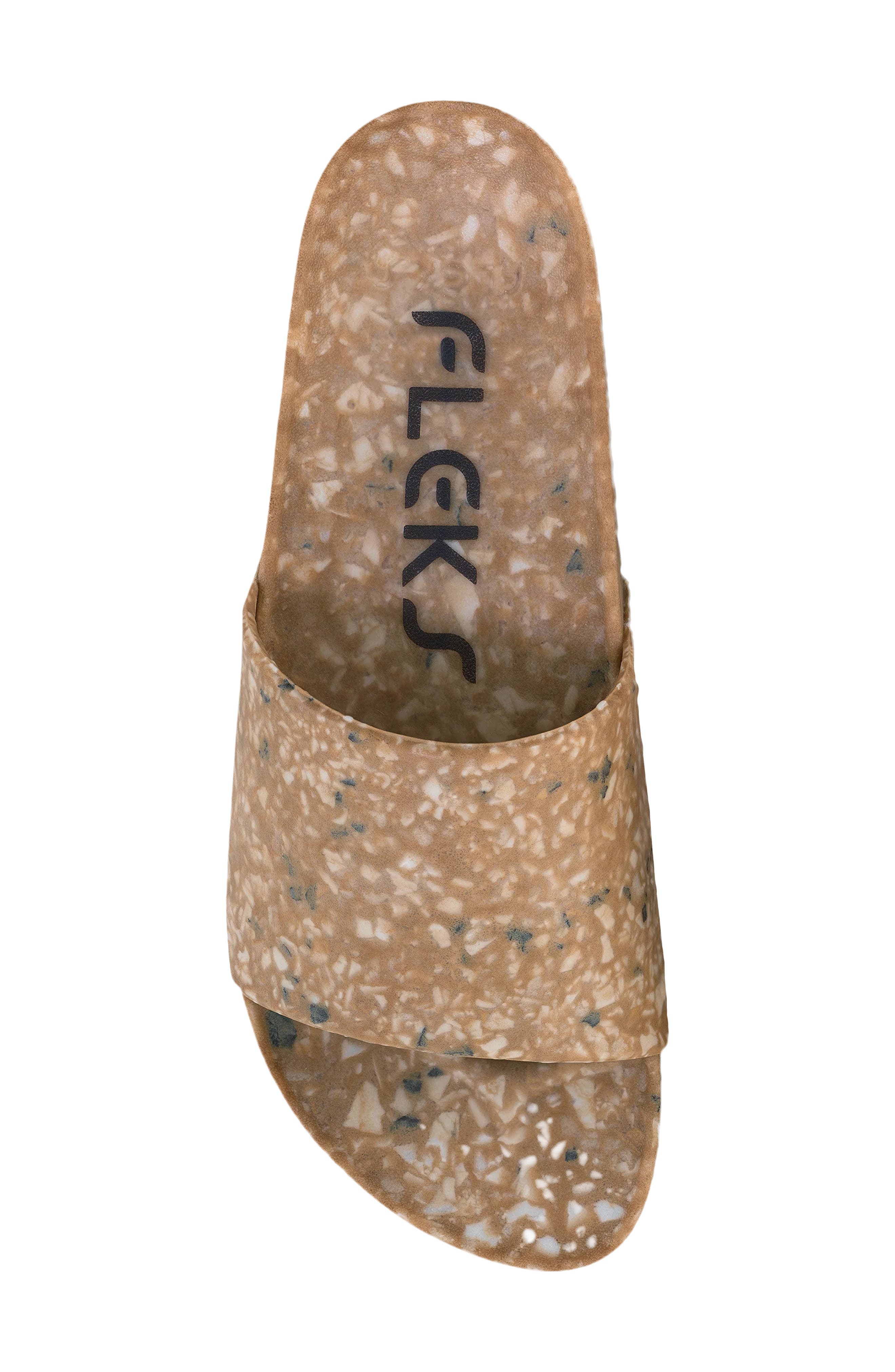 East Beach Slide Sandal, Alternate, color, MORNING COFFEE